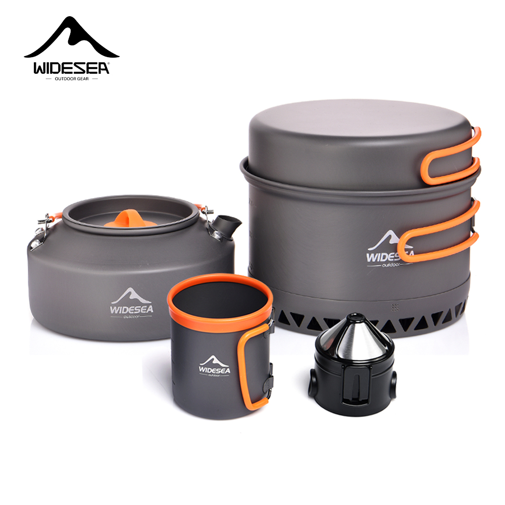 Coffee Equipment For Camping - Conjunto de Utensílios de Mesa para