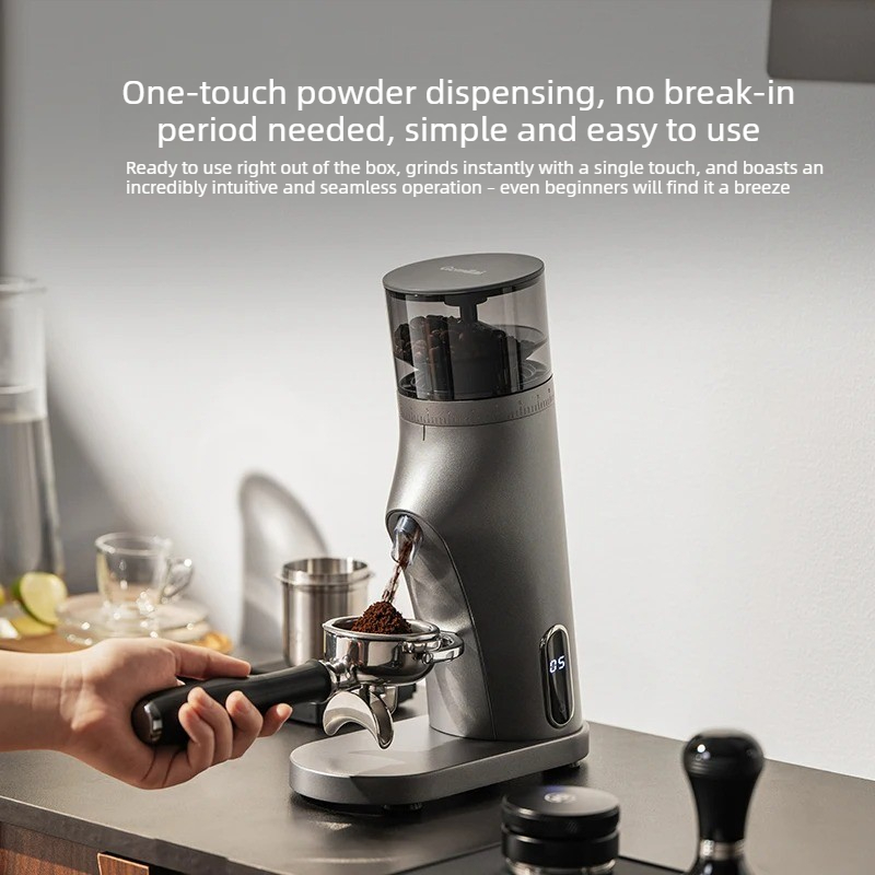 Coffee Grinder Burr Flat - Moedor de Café Elétrico Gemilai 9010C
