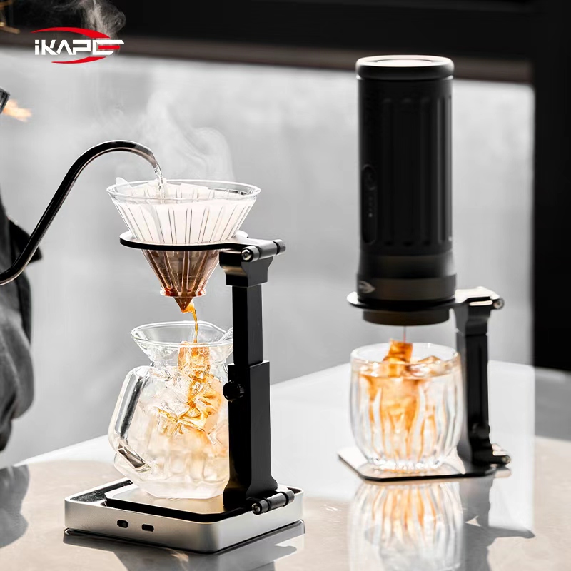 Coffee Equipment Pour Over - Suporte Portátil IKAPE, para Filtros Hario/Máquinas
