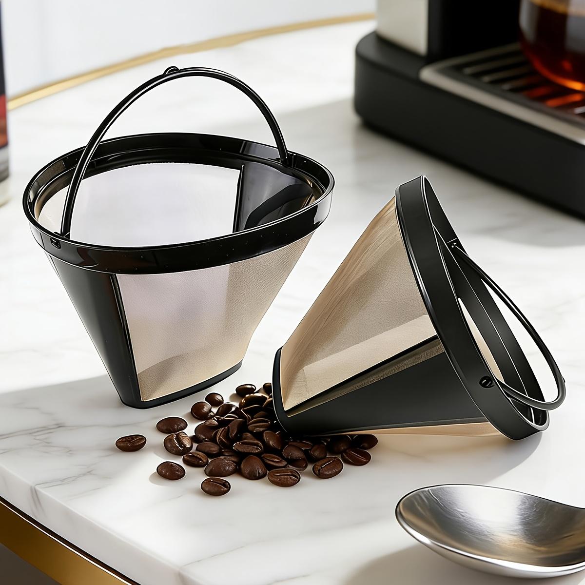Coffee Equipment Pour Over - Filtro de café reutilizável e durável,