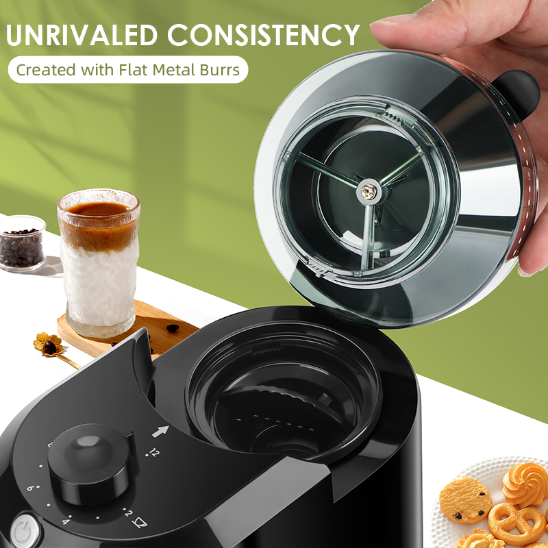 Wancle moedor de café elétrico - Coffee Grinder Burr Flat avaliação e preço