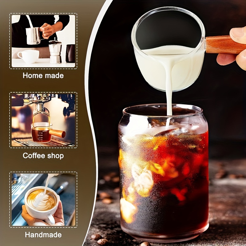 Double Pour Spout Vidro resist - Espresso Shot Glass avaliação e preço