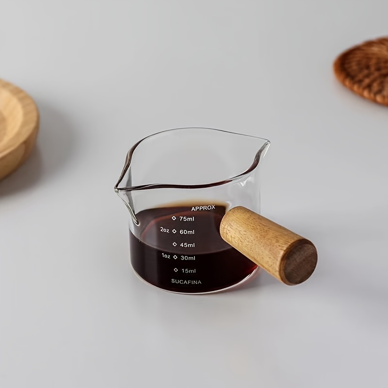Double Pour Spout Vidro resist - Espresso Shot Glass avaliação e preço