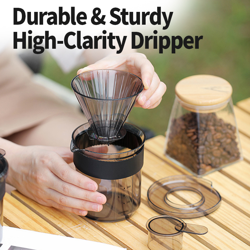 OANKR 3 em 1 portátil despeje  - Coffee Equipment For Camping avaliação e preço