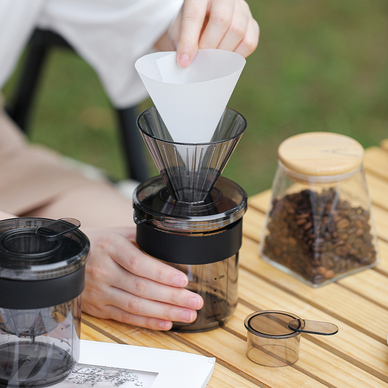 OANKR 3 em 1 portátil despeje  - Coffee Equipment For Camping avaliação e preço