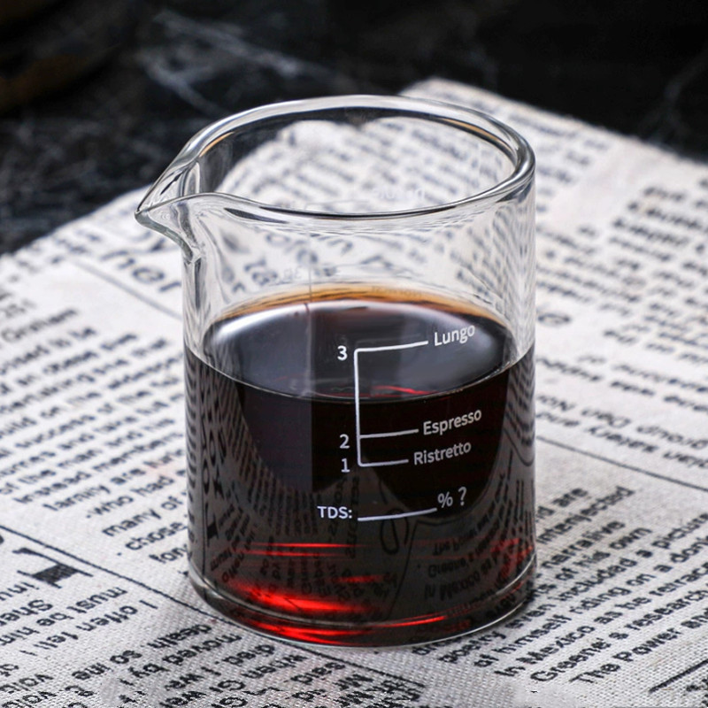 Copo Medidor de 100ml/3.38oz p - Espresso Shot Glass avaliação e preço